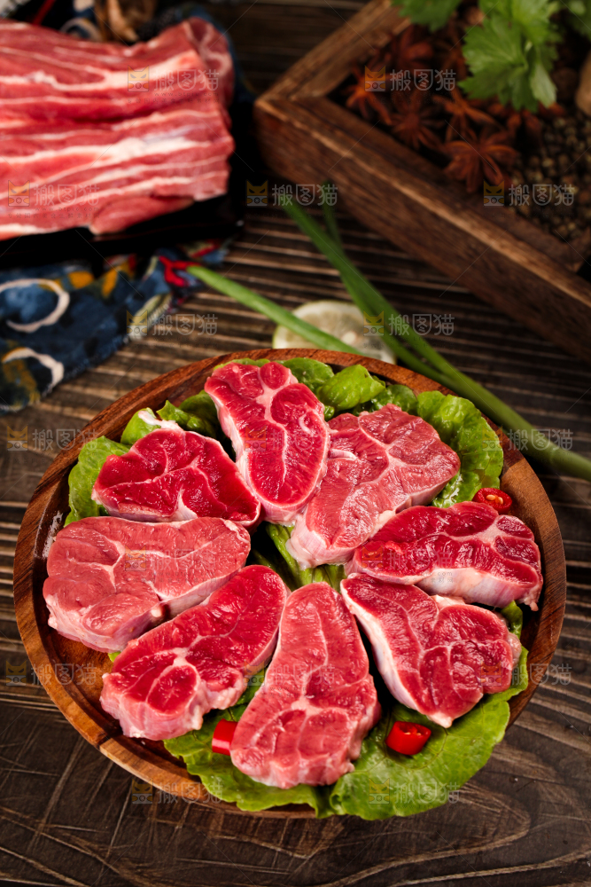 一盘牛腱子肉