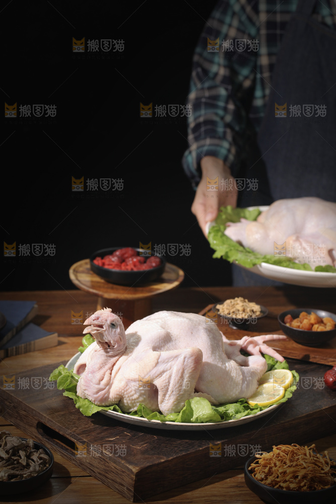一盘土鸡