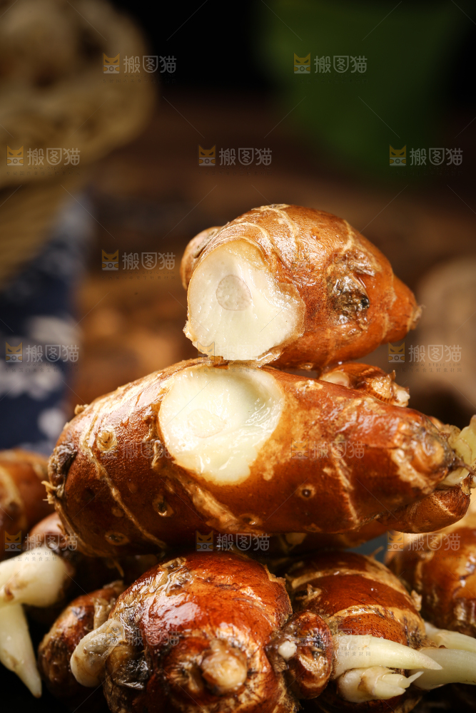 新鲜的沙姜