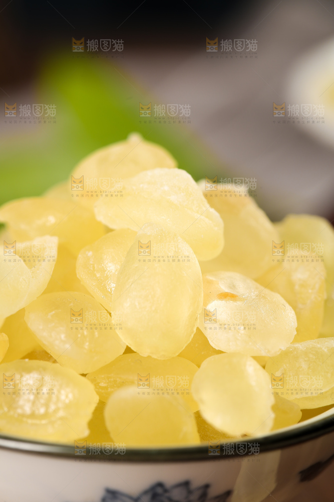 一碗皂角米特写