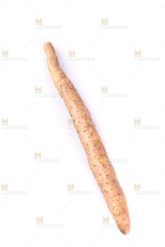 白底上的铁杆山药