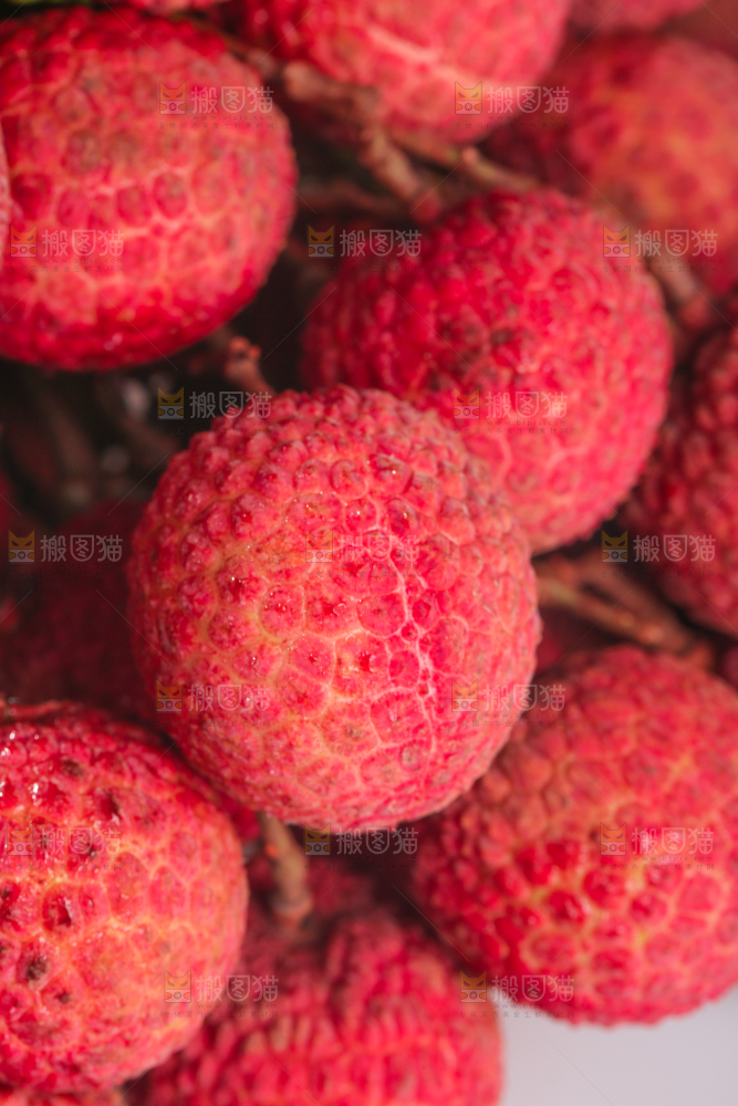 新鲜的无核荔枝