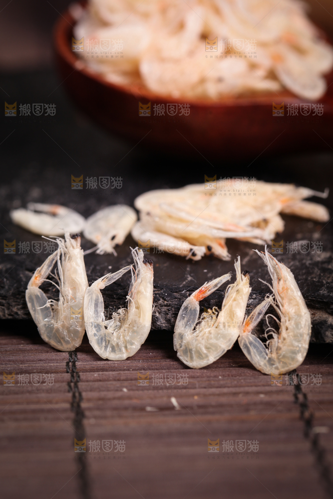 黑底上盐虾皮