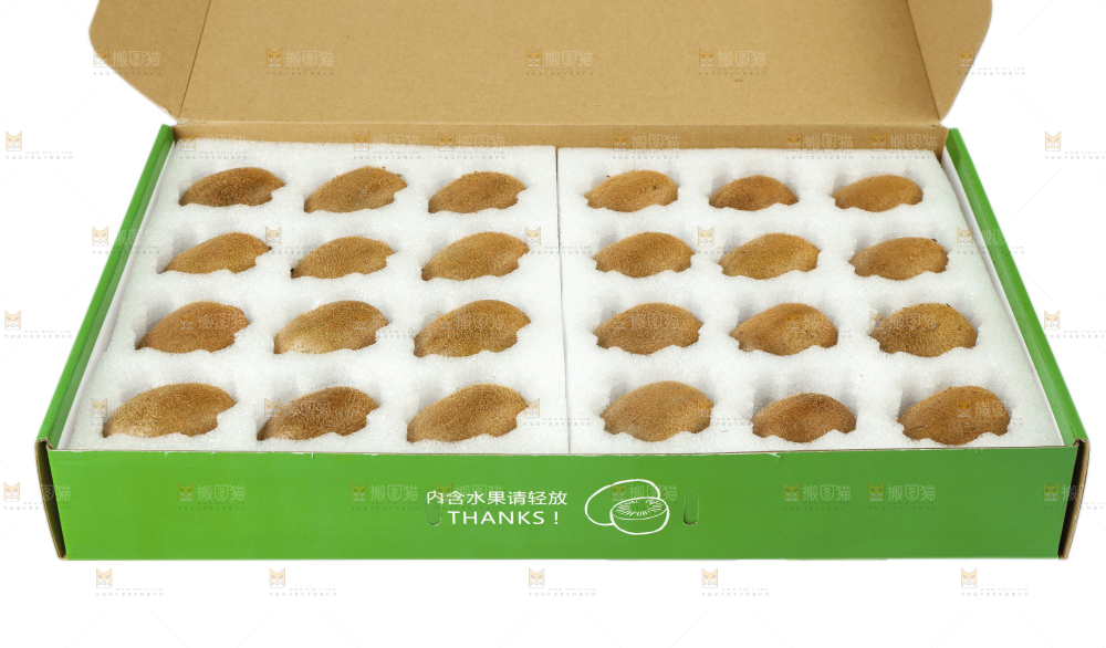 礼品盒里的新鲜徐香猕猴桃