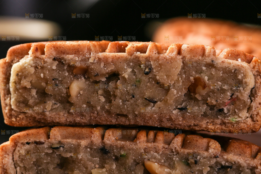 荞麦五仁月饼