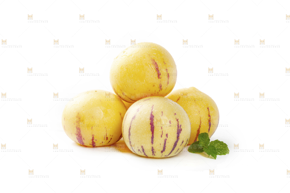 白底上的人参果