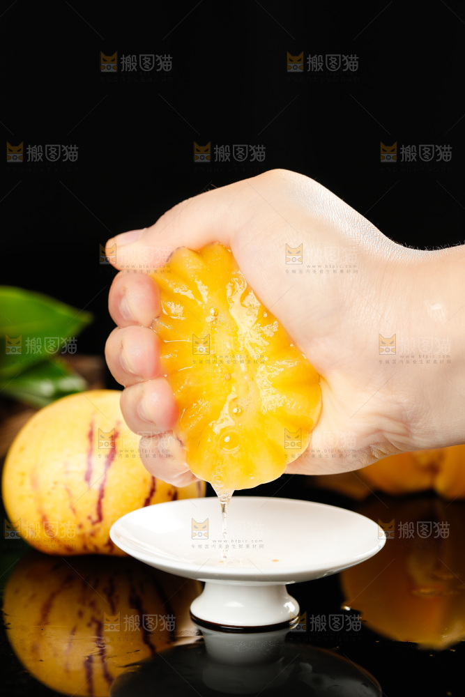 木底上的人参果