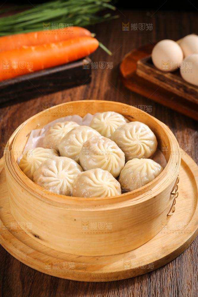 蒸笼里的小包子