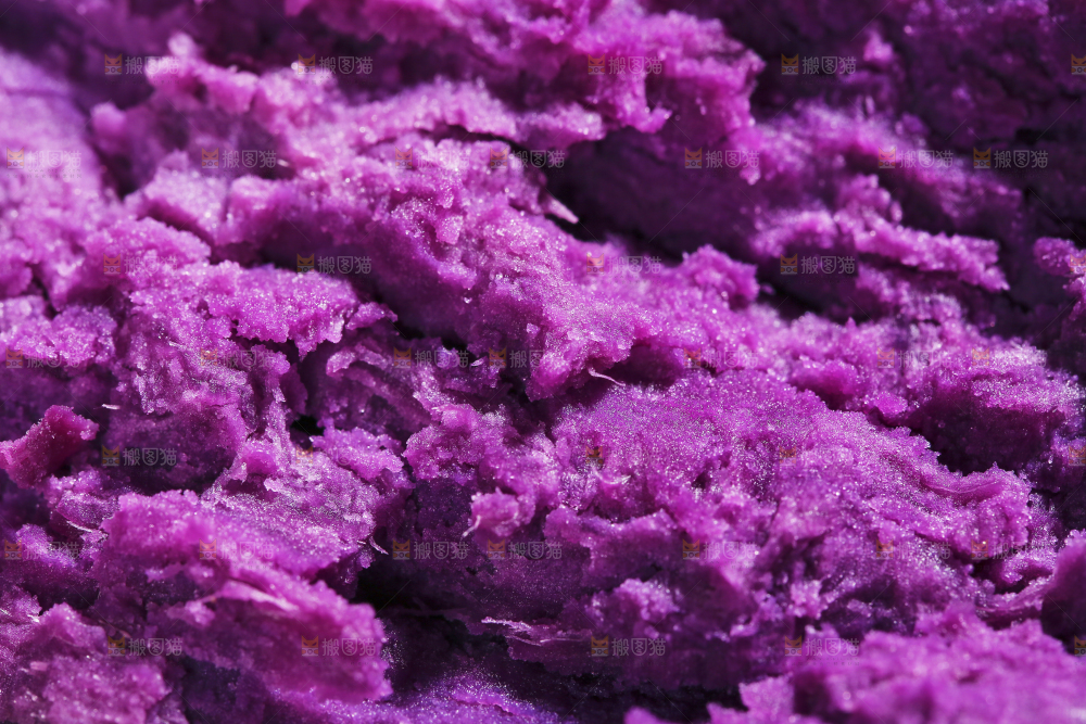 紫罗兰紫薯泥纹理
