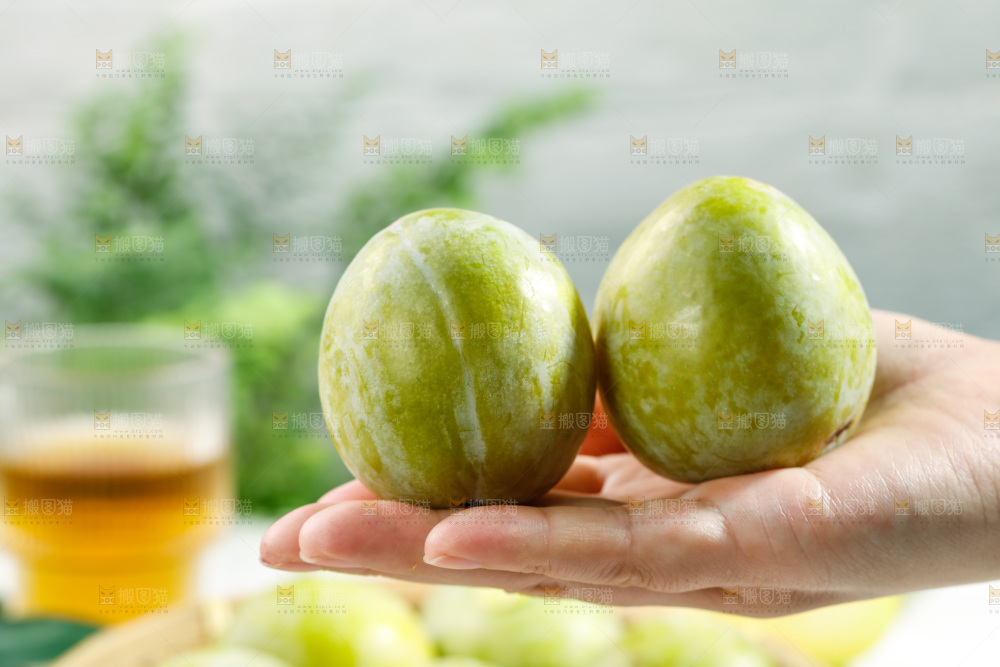 手里拿着新鲜恐龙蛋李