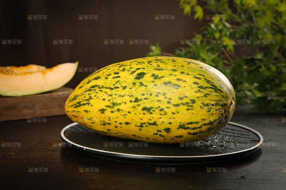 深底上的新疆伽师瓜