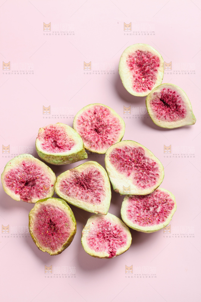 浅底上的新疆无花果干