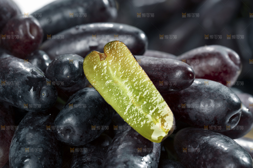 美人指黑提纹理