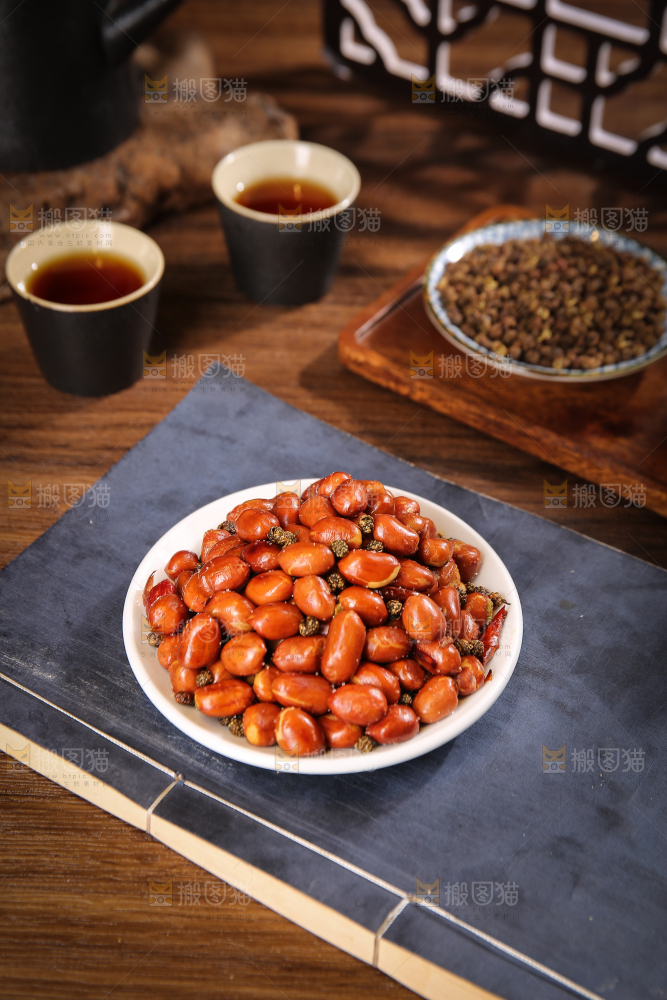 书上的一碟花生米