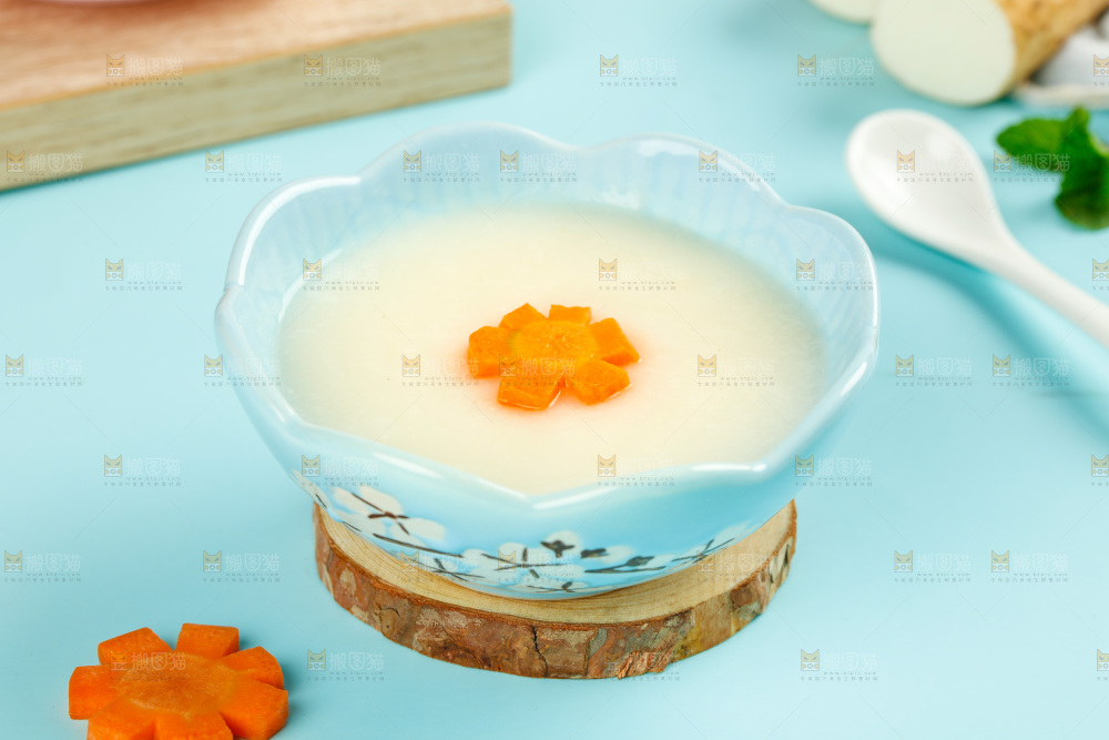 一碗山药米糊