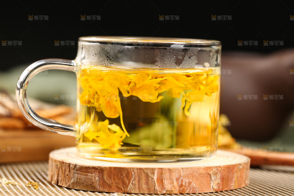 一杯石斛花茶