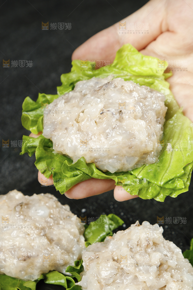 虾滑制作