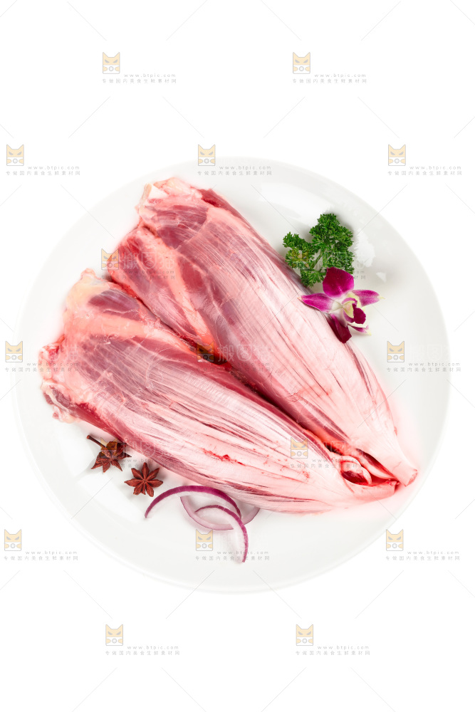 一盘牛腱子肉
