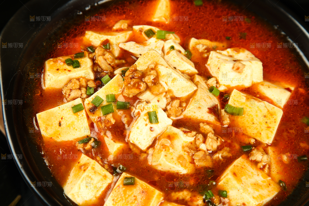 砂锅里的麻婆豆腐