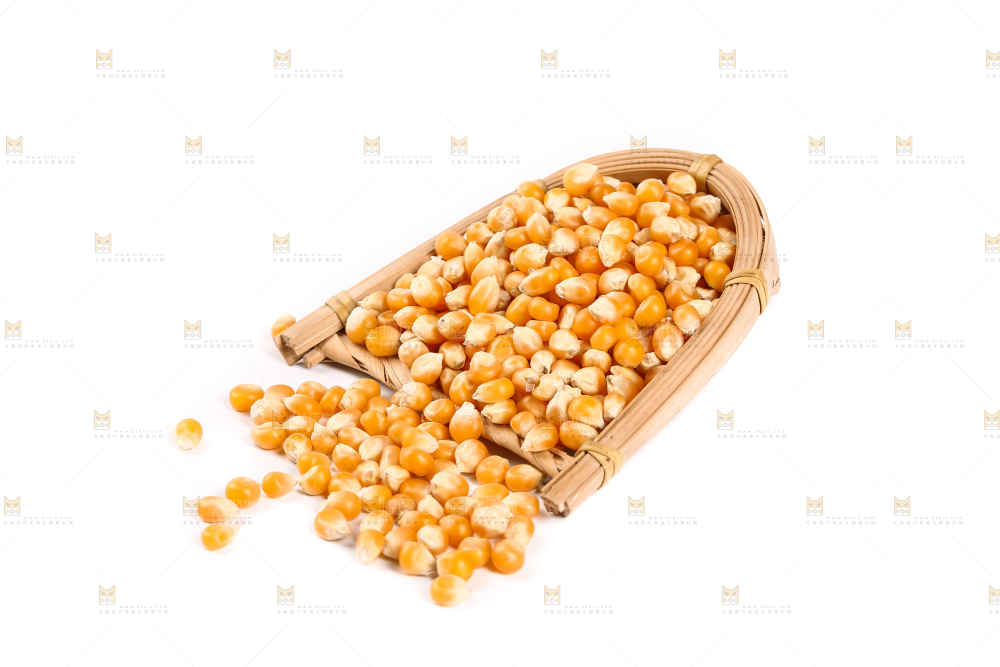 簸箕里的爆裂玉米粒