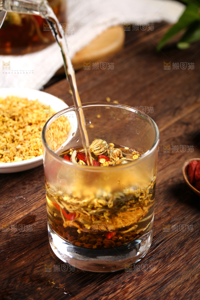 一杯花茶
