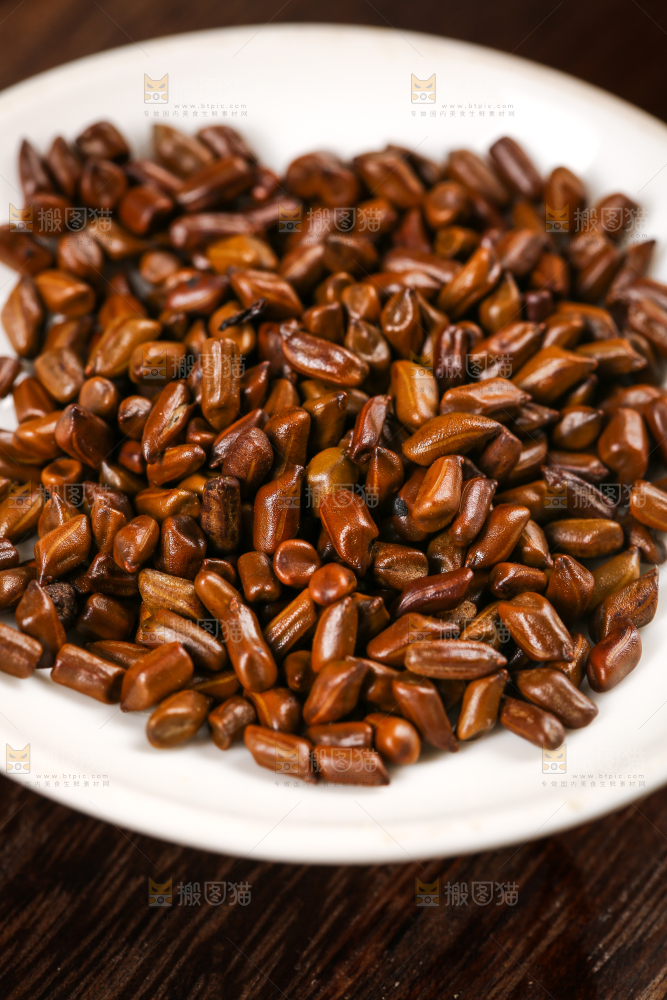 一盘决明子茶