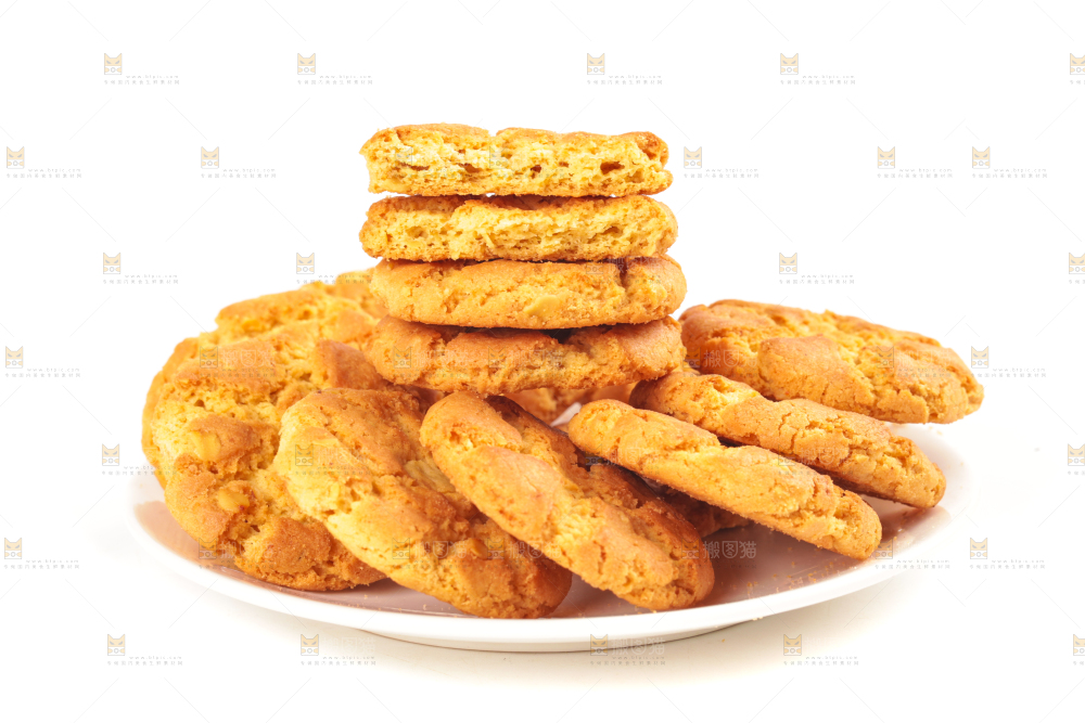 一盘桃酥饼干