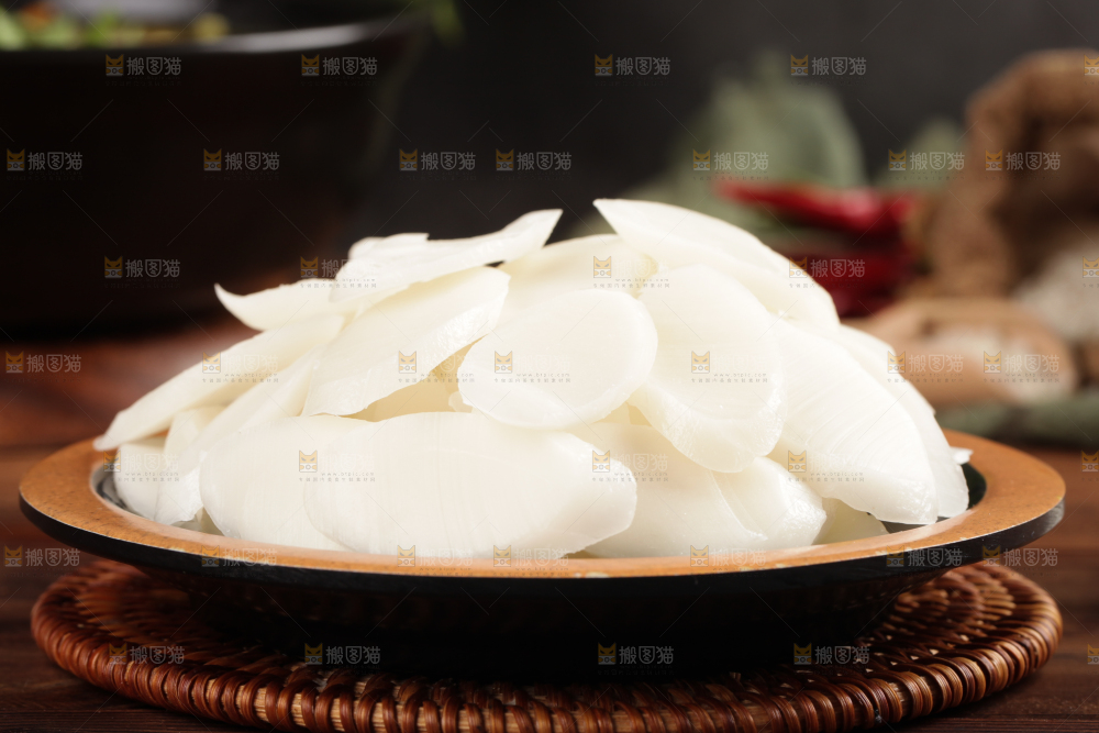 一盘宁波年糕片