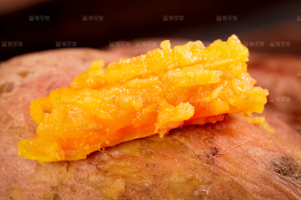 熟的黄金蜜薯