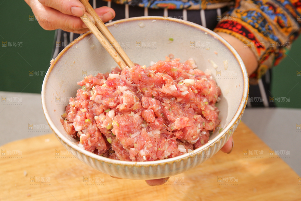 小馄饨制作过程