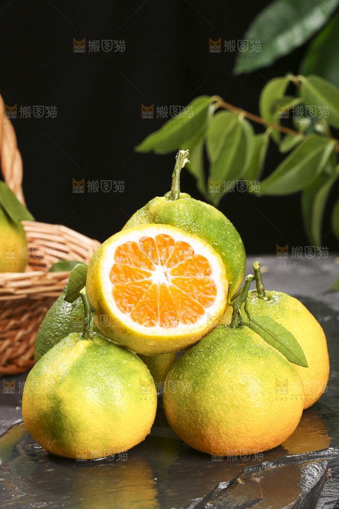 深底上的青皮丑橘
