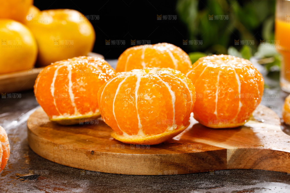 深底上的宜昌蜜桔