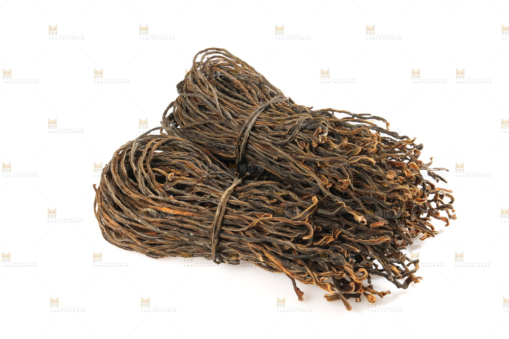 白底上的干豆角