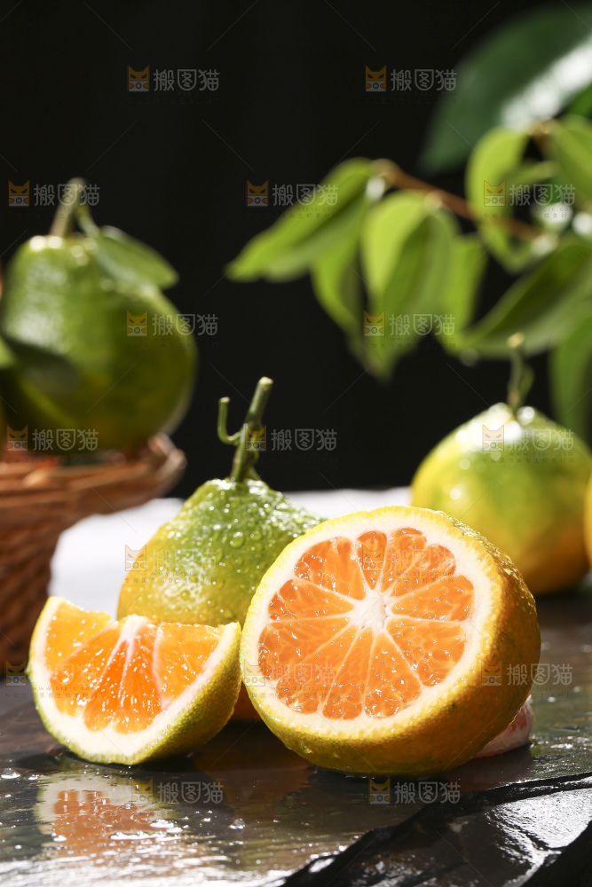 深底上的青皮丑橘