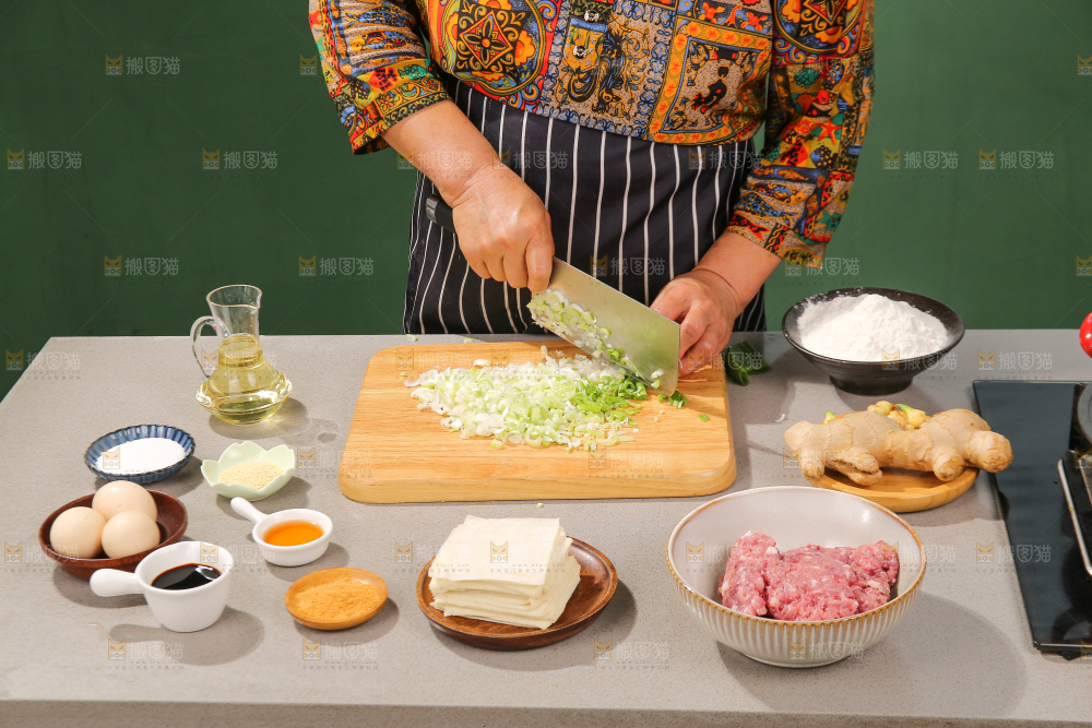 小馄饨制作过程