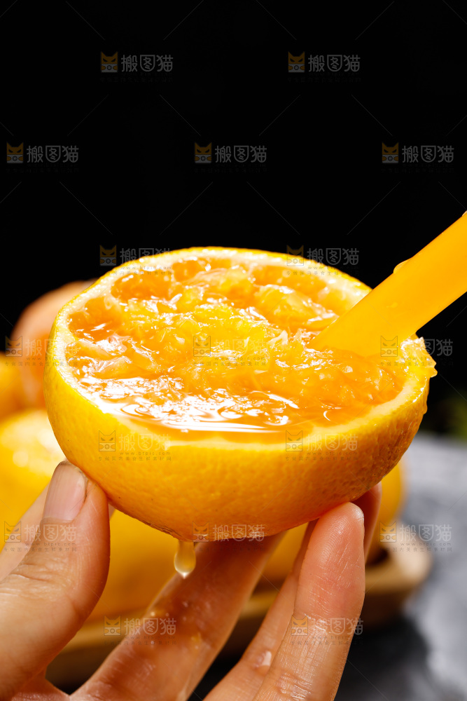 深底上的宜昌蜜桔