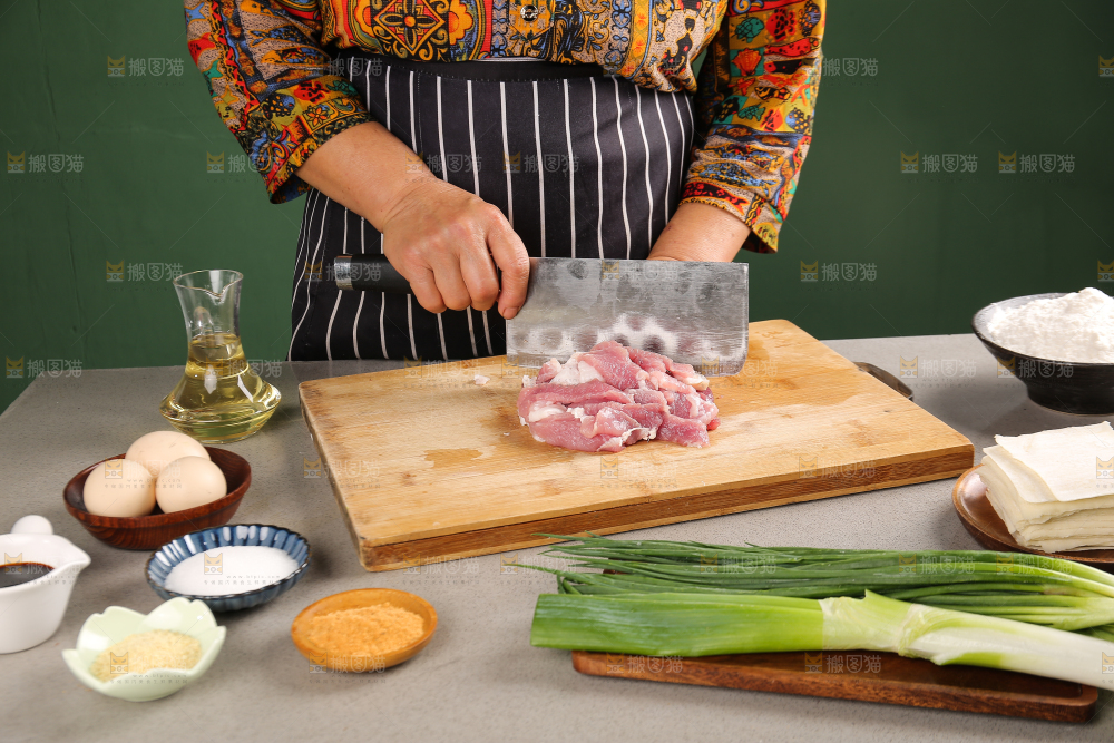 小馄饨制作过程