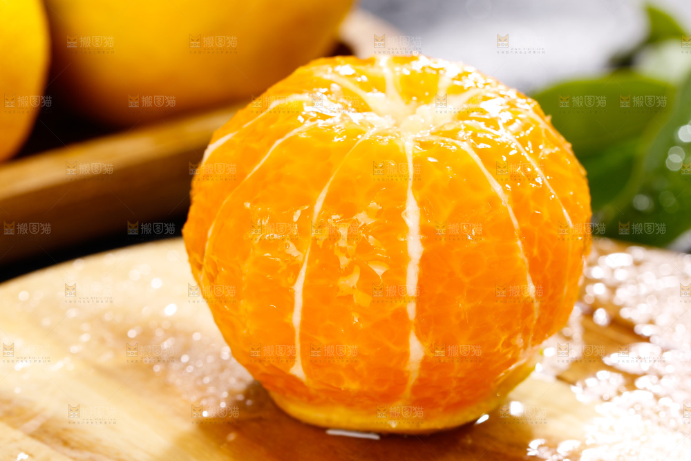 深底上的宜昌蜜桔