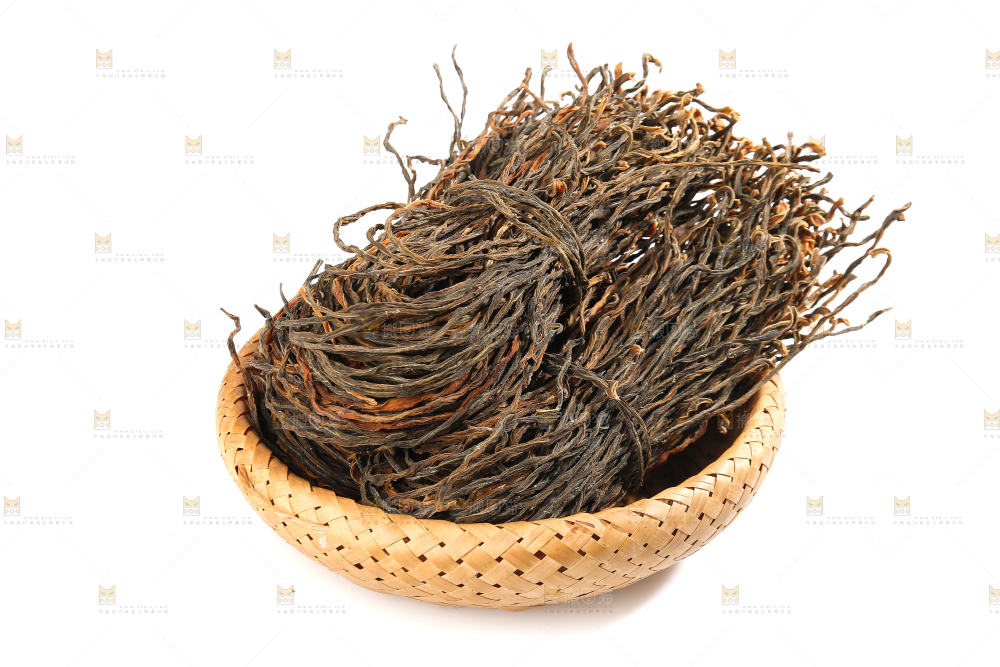 白底上的干豆角