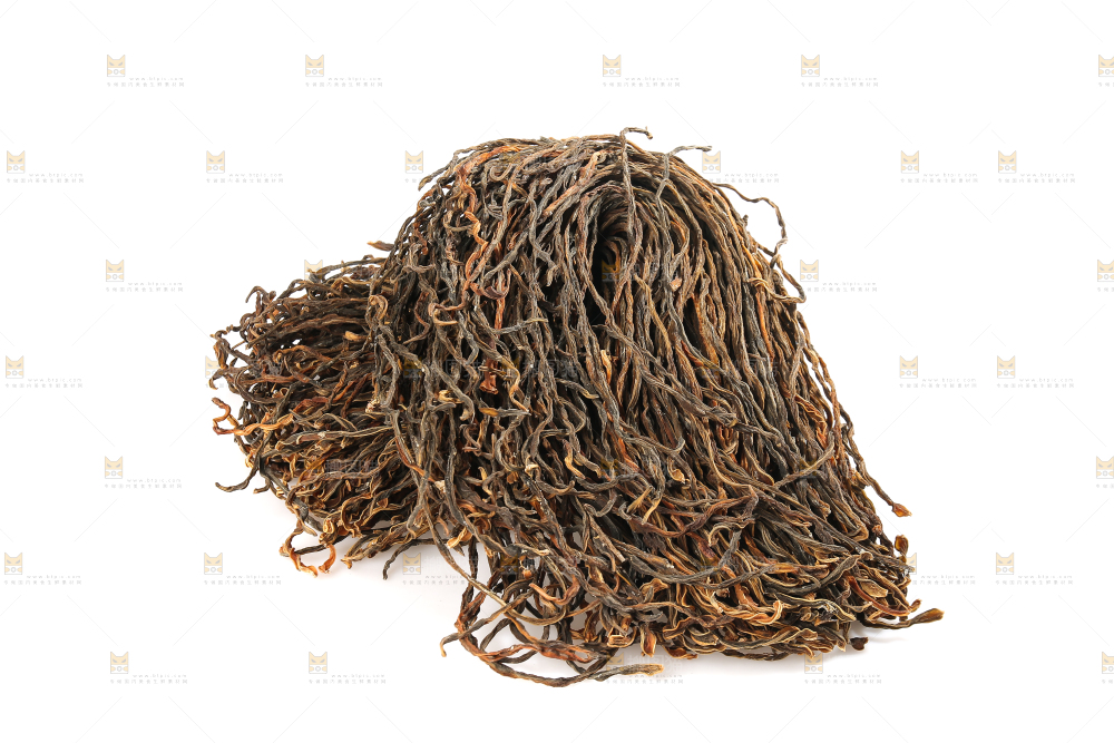 白底上的干豆角