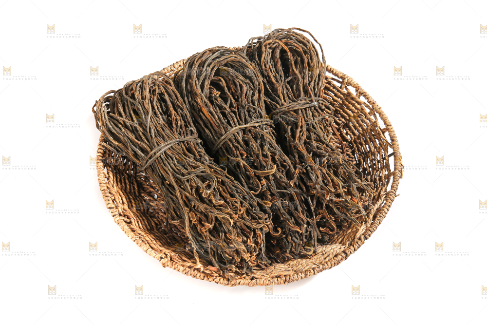 白底上的干豆角