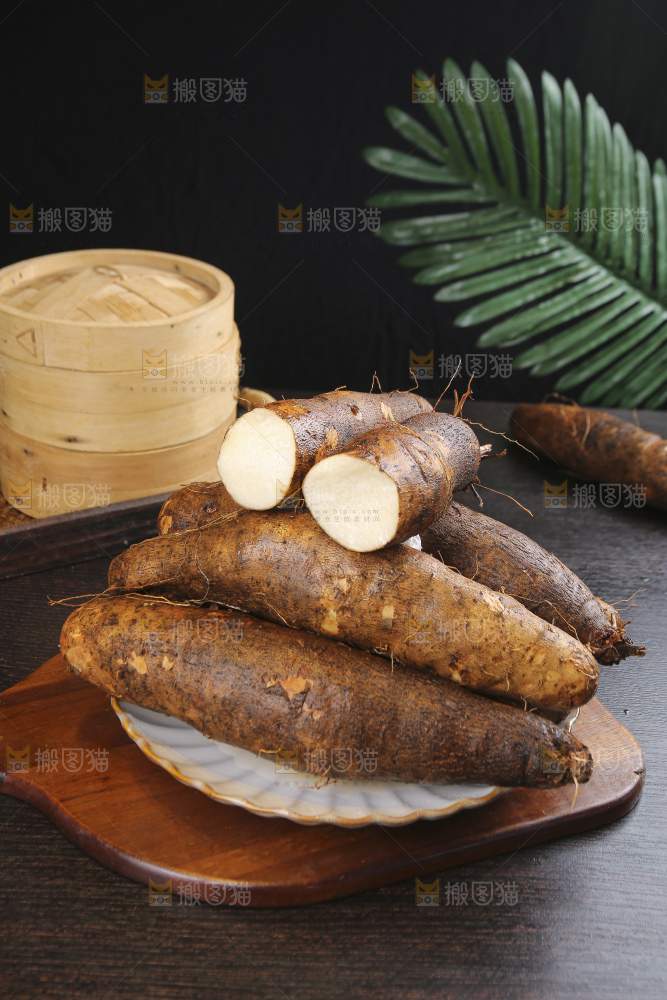 深底上的灵芝山药