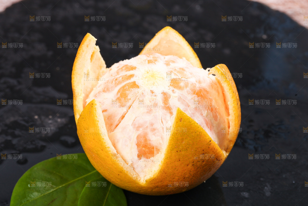木底上的麻阳冰糖橙