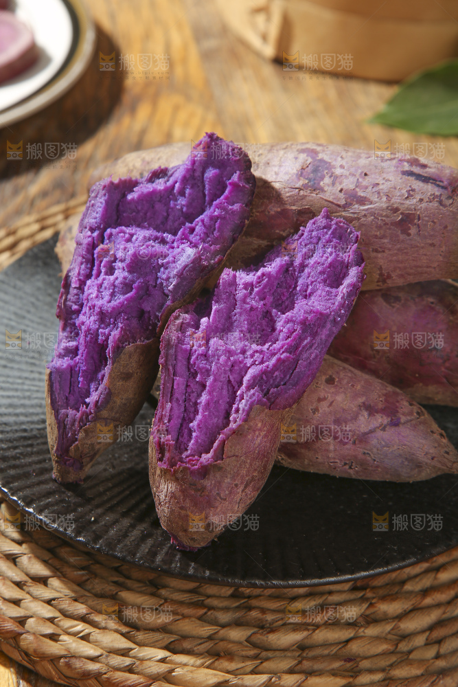 木底上的沙地紫薯