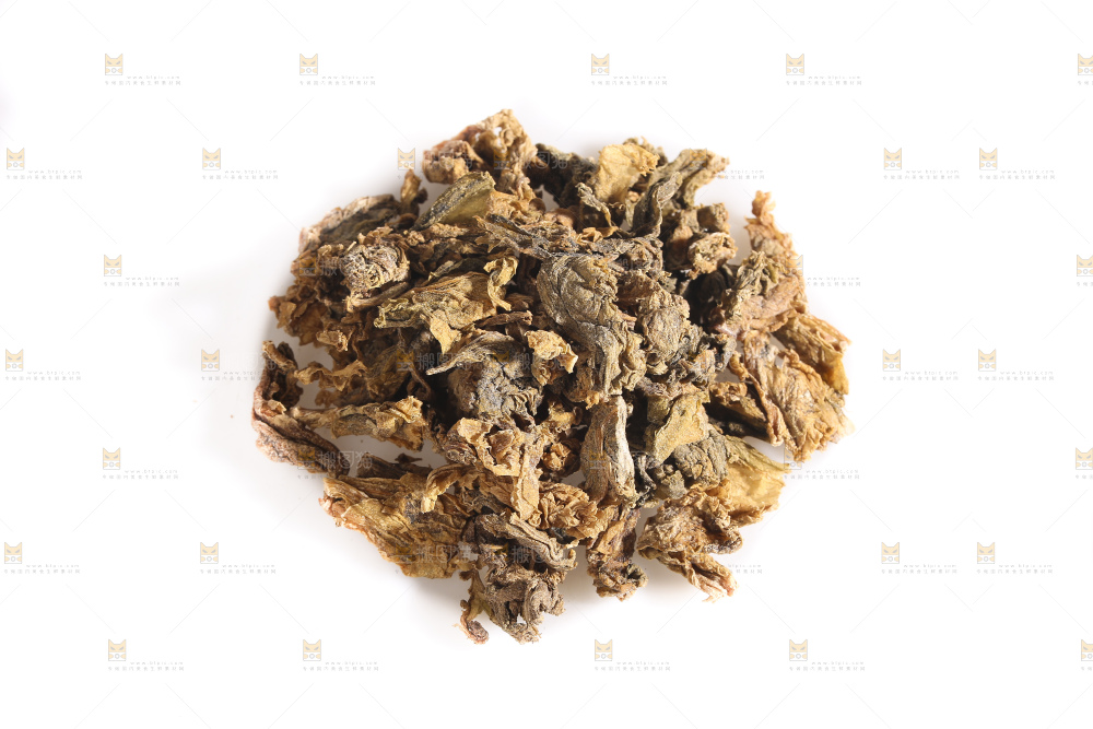 白底上的梅干菜