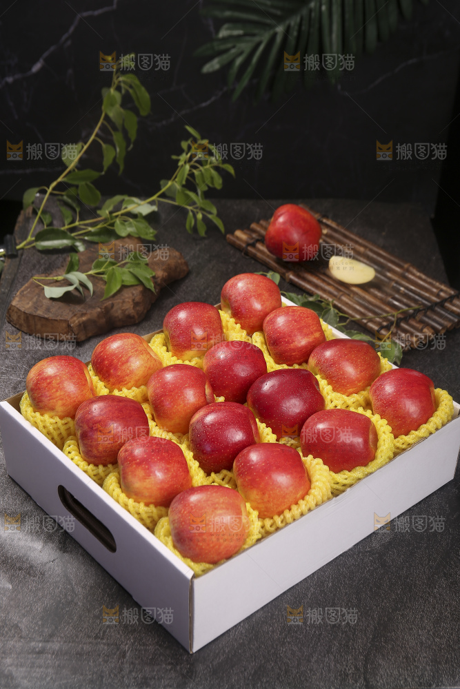 深底上的高原红苹果
