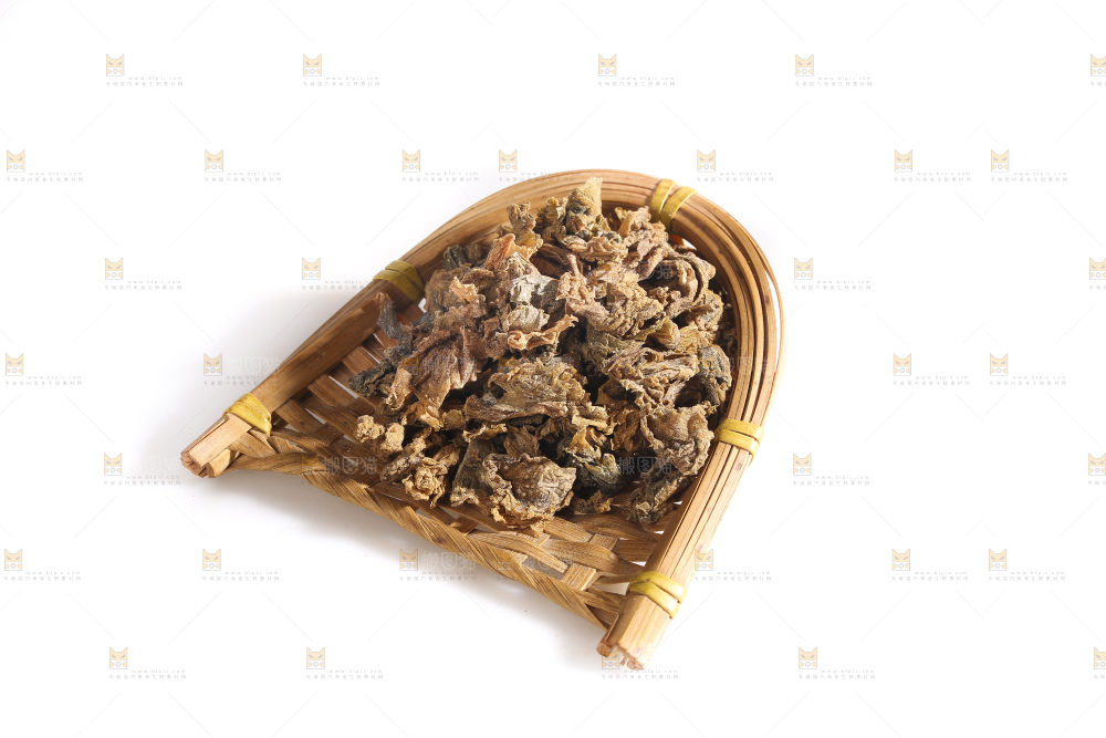 白底上的梅干菜