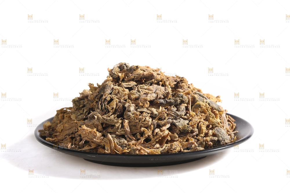 白底上的梅干菜
