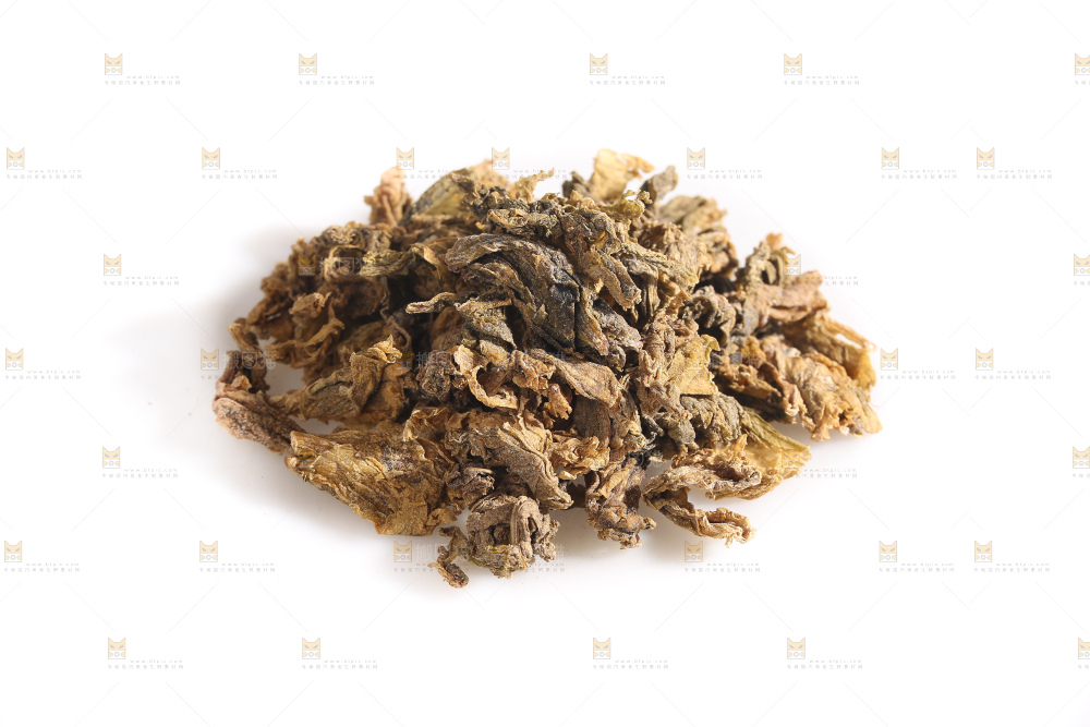 白底上的梅干菜