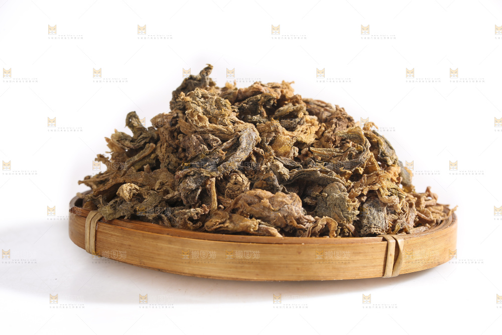 白底上的梅干菜
